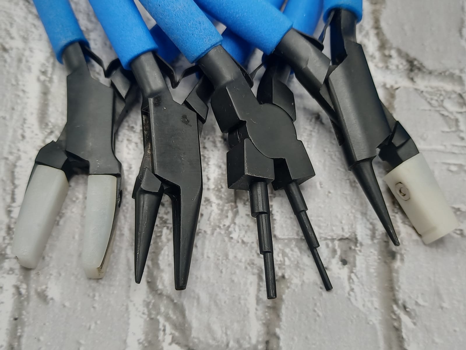 Supkiir 8Pcs Jewelry Making Pliers Set With Pouch - Wire, Diagonal, End