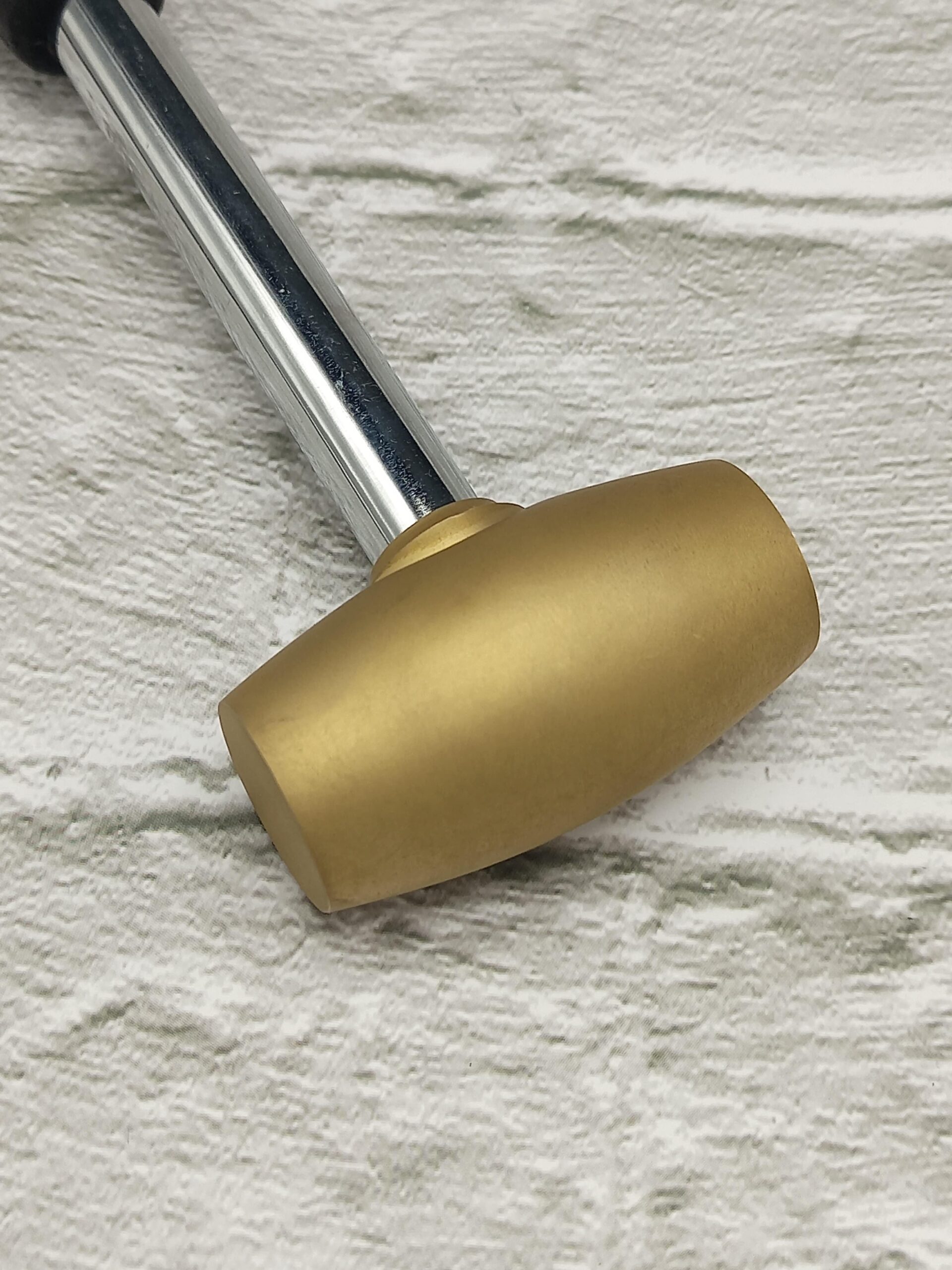 Brass Hammer 1lb – Jewelry Making Tool for Stamping, Forming & Shaping | Non-Marring Impact with Ergonomic Handle