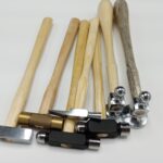 Jewelry Hammer Set – 7-Piece Metal Forming & Shaping Tools | Includes Brass, Ballpeen, Riveting, Watch & Chasing Hammers