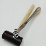 Jewelry Hammer Set – Chasing & Rawhide Leather | Metal Forming & Non-Marring Tools with Hardwood Handles