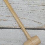Wooden Jewelry Hammer – Non-Marring Mallet for Metal Forming & Wire Shaping | Lightweight & Surface-Safe Tool