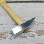 Riveting Hammer – Precision Jewelry Tool with Flat & Pointed Carbon Steel Head | Hardwood Handle for Metal Forming