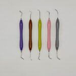 Dental Composite Filling Restorative Instrument Set – 5-Piece Kit with Silicone Handles | Non-Stick, Ergonomic & Rust-Free