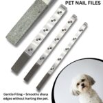 Stripping Metal Stones & Nail File – 13mm, 8mm, 6mm for Dogs, Cats & Pets